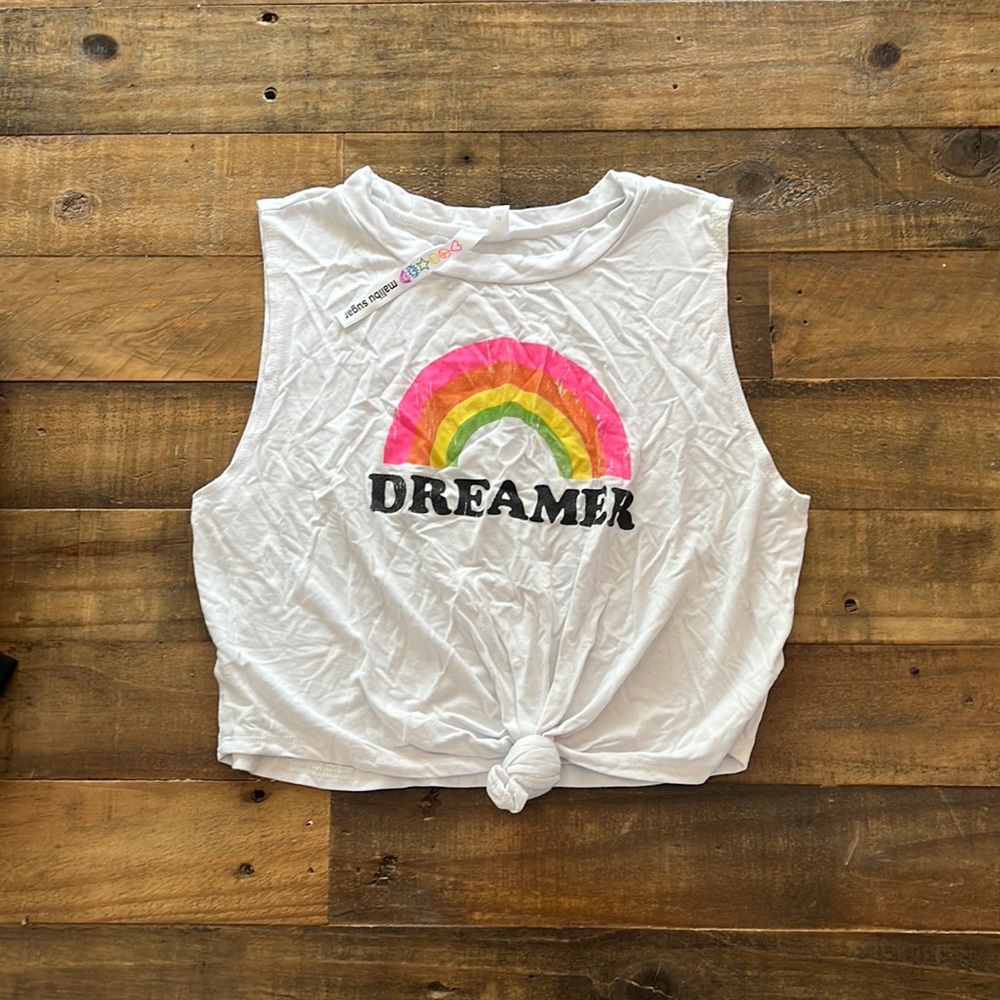 Adorable short tank size 14